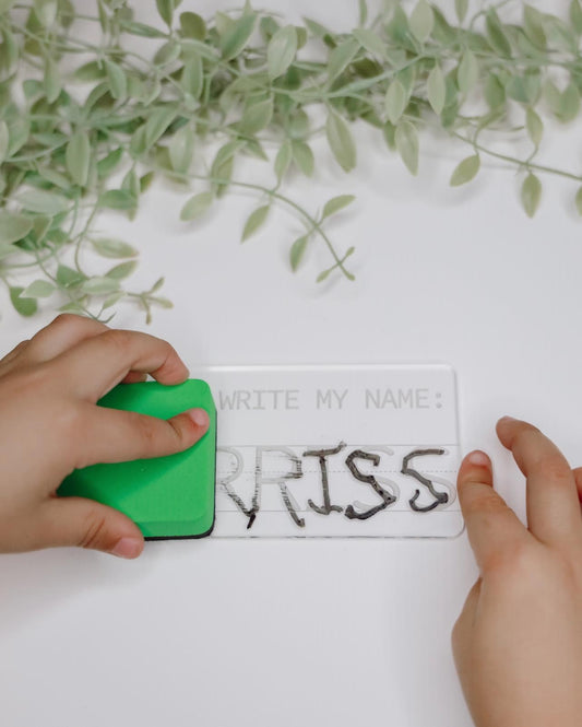 Dry Erase Traceable Name Plate